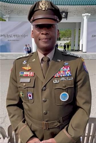 제이비어 브런슨 주한미군사령관. 주한미군