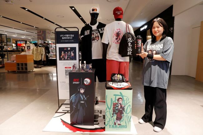 광주신세계, '귀멸의 칼날' 콜라보 제품 선봬