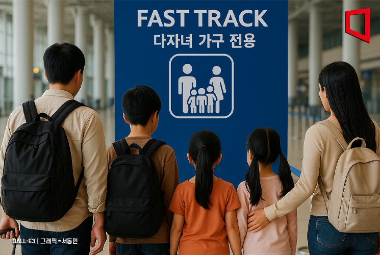다자녀가구 출국 빨라진다…인천·김포공항 등 패스트트랙 적용