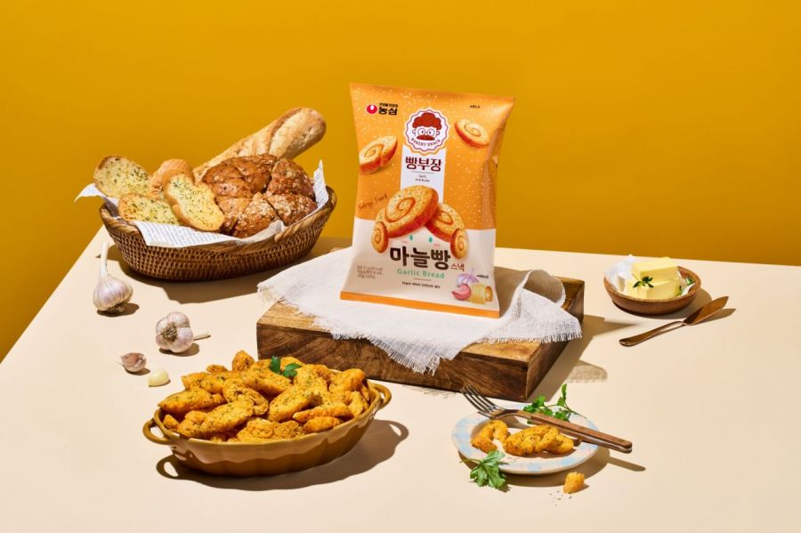 농심에서 만든 빵부장 제품 일부.