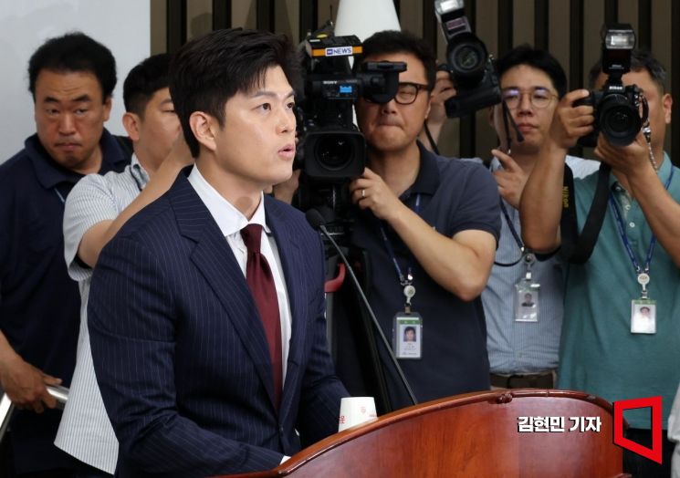 '개혁안' 제안한 김용태 "절차·임기 언급...받아들일 의지 없다 해석"