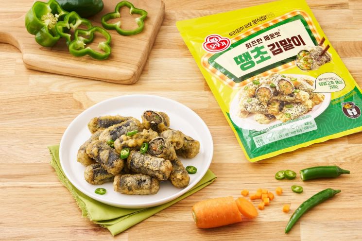 "화끈한 매운 맛" 오뚜기, '땡초김말이' 출시 