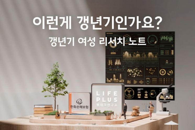 "갱년기를 기회로"…한화손보, 4050 여성 위한 보고서 발간
