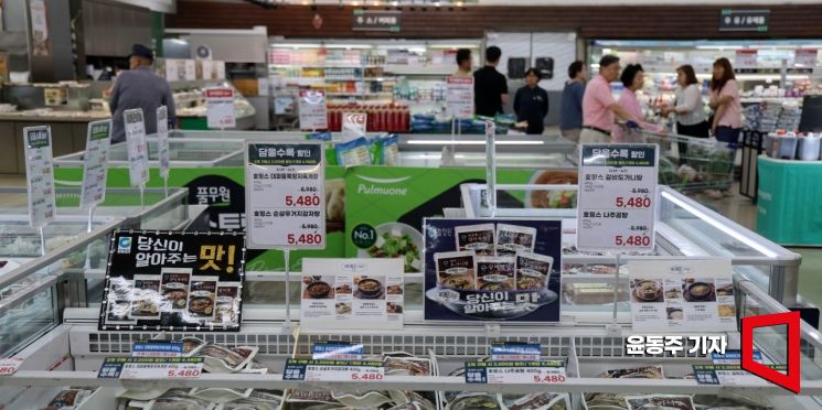 먹는데만 월 90만원 나간다 '역대 최고치'…저소득층엔 더 부담