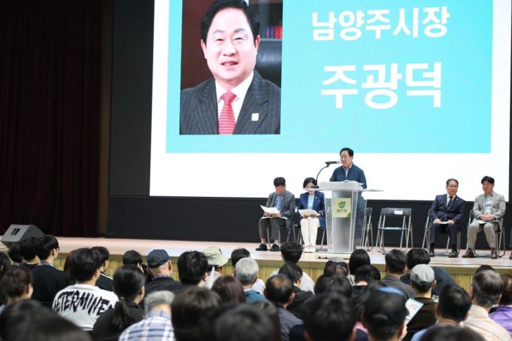주광덕 시장 "왕숙 첨단산업단지 중심 첨단산업 일자리 창출"