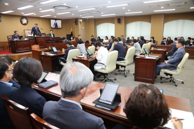 거창군의회, 제287회 제1차 정례회 개회