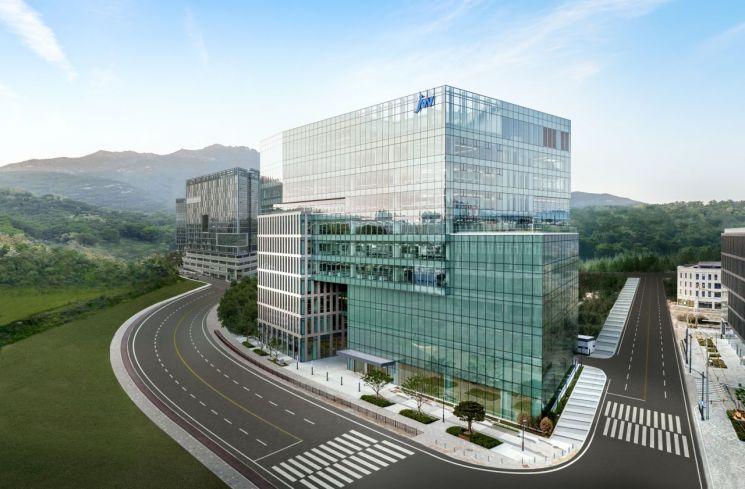경기도 과천에 위치한 JW중외제약 사옥. JW중외제약