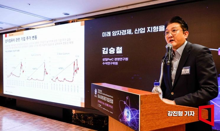 [포토] 특별 강연하는 김승철 삼일PwC 경영연구원 수석연구원