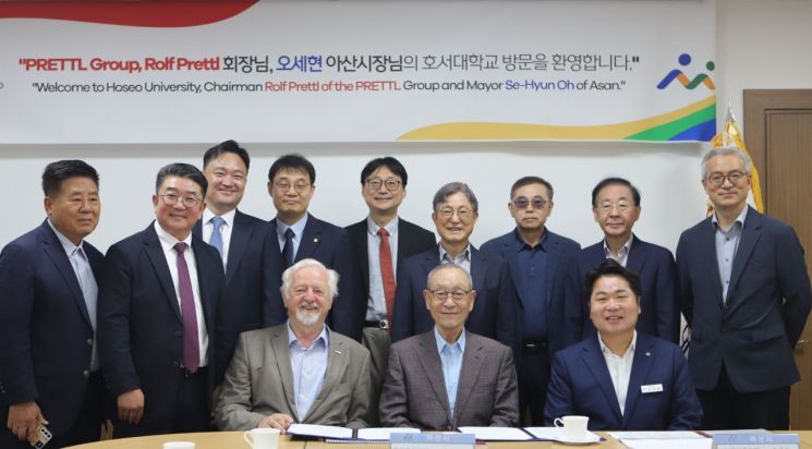 호서대 스타트업 '지앤티', 독일 프레틀과 4600억 원 전기차 부품 계약 