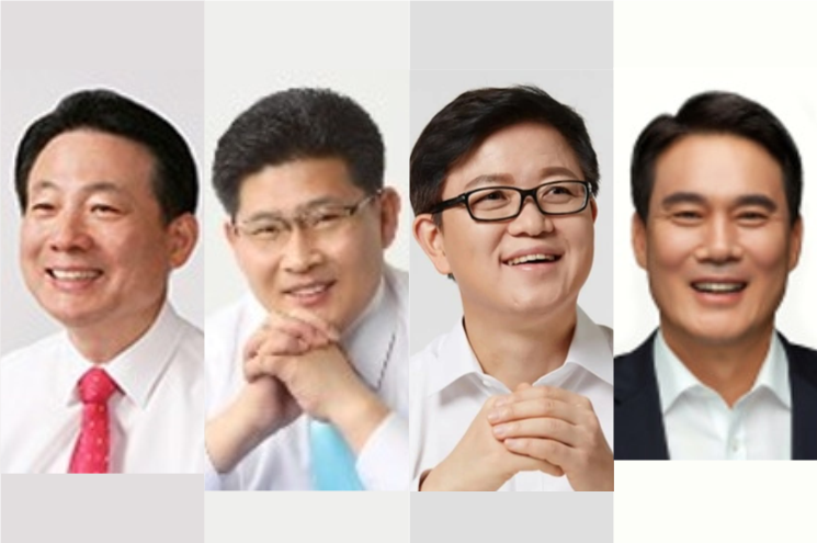 (왼쪽부터) 박찬우, 정도희, 이정만, 신진영.