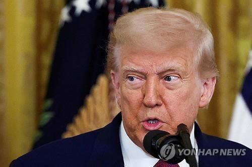 도널드 트럼프 미국 대통령. 연합뉴스 제공