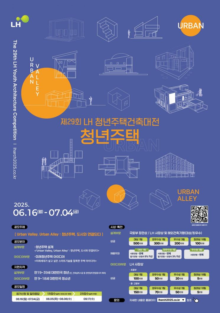 LH, 청년주택 설계·아이디어 공모전