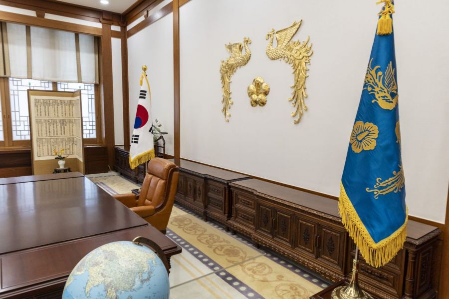 청와대 본관 관람. 연합뉴스