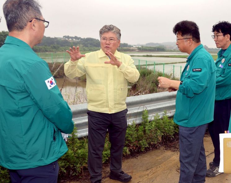 영광군, 120㎜장대비…피해 복구 집중