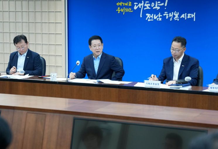 전남도, 지역 현안 국정과제 반영 대응 체계 가동