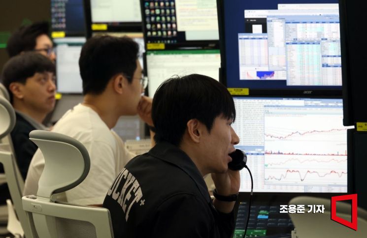 [포토] 분주한 딜링룸