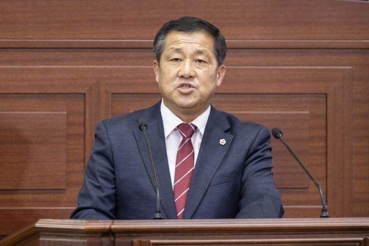 이형식 경북도의원 대우건설 본사 방문 "도청 신도시 아파트 공급 재개해달라" 촉구