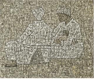 박수근 '노상'(1914~1965). 케이옥션