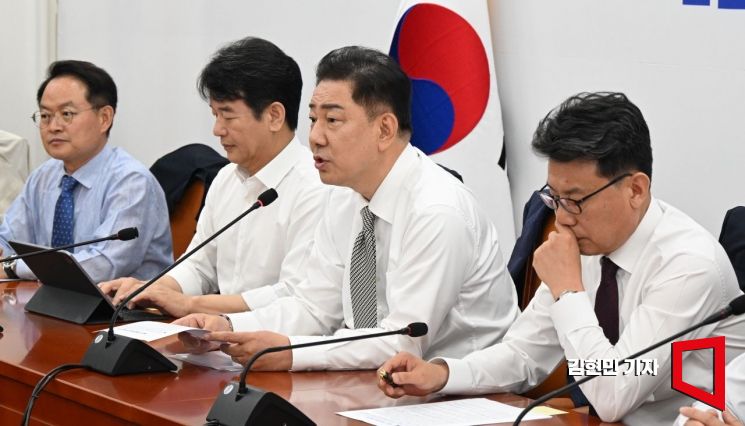 [포토] 김병기 "추경으로 국민 시름 덜었으면… 국회 서둘러야"