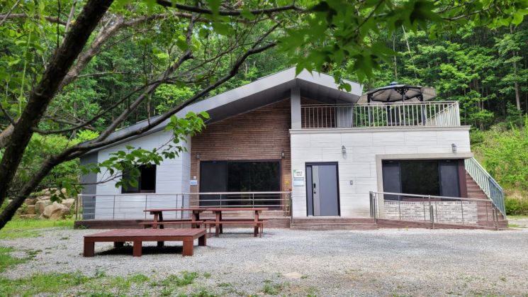 대야산휴양림 '숲속의 집', 올 여름 최고 인기