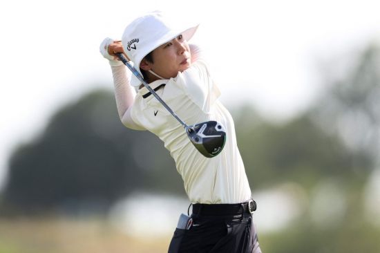 이소미가 KPMG 위민스 PGA 챔피언십 1라운드 6번 홀에서 티샷을 하고 있다. 프리스코(미국)=AFP연합뉴스