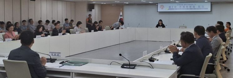 광주시는 20일 고광완 행정부시장 주재로 금호타이어 광주공장 화재 피해 대응 방안 마련을 위해 '민관합동 특별팀(TF)' 제2차 회의를 열었다. 광주시 제공