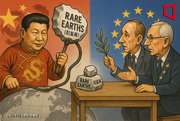 희토류로 전세계 휘두르는 中…EU, 시진핑 만나 문제 풀듯