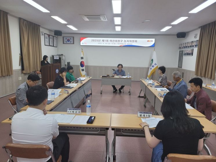 농지위원회 진행 사진.