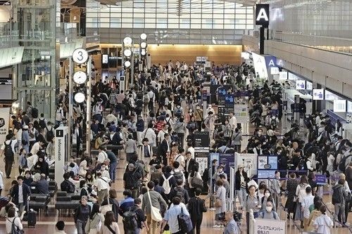 일본 하네다공항. 연합뉴스