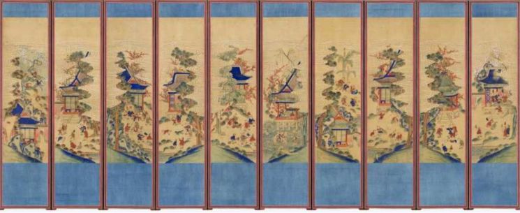 美 넘어간 '구운몽도 병풍', 우리 기술로 복원돼 최초 공개