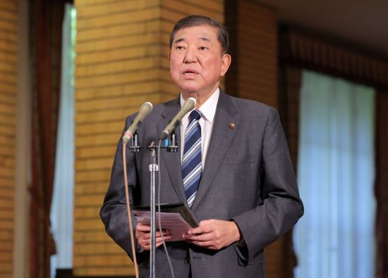 이시바 시게루 일본 총리. EPA연합뉴스