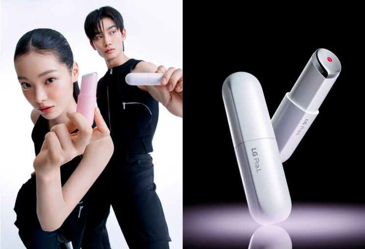 LG 프라엘 수퍼폼 갈바닉 부스터. LG생활건강 제공.