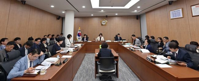 광주 서구의회, 2024회계연도 결산안 등 3건 심사