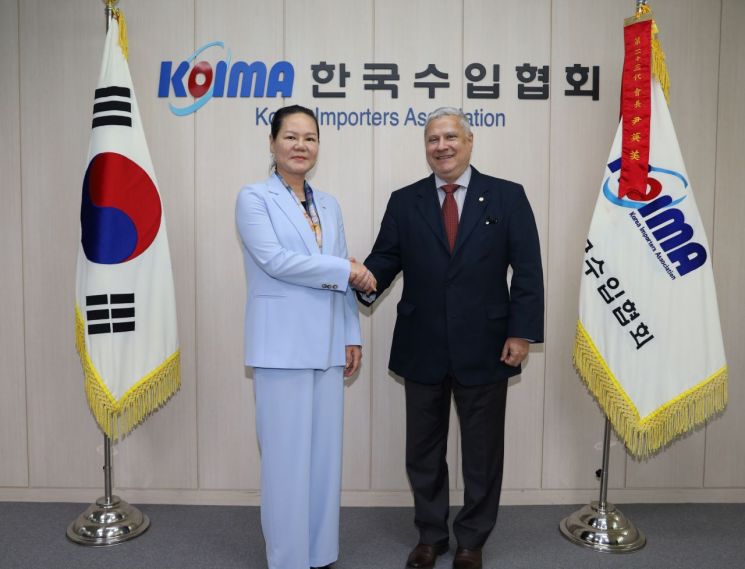 한국수입협회, 알바레스 주한 파라과이 대사와 협력 논의