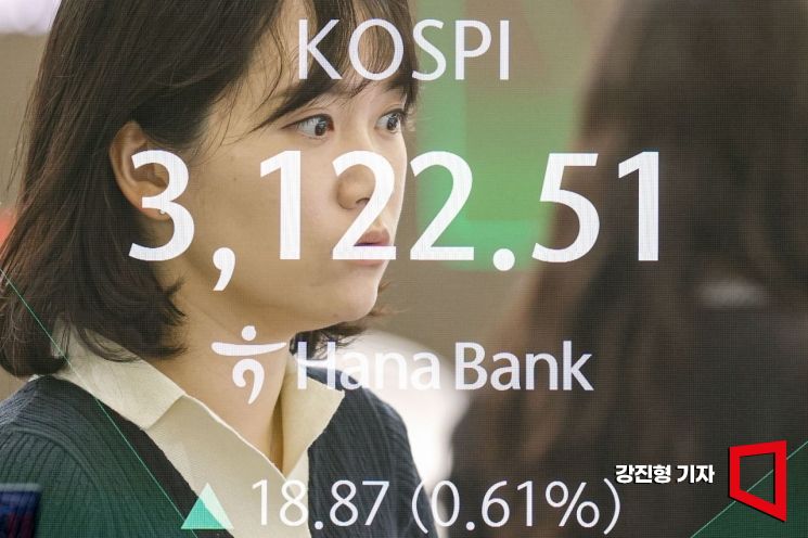 韓증시 상승출발…코스피, 3120선 돌파