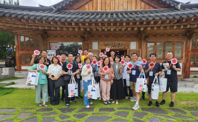 남원시가 지난 24일 대만 난터우현 초중학교장 및 교육청 관계자를 대상으로 관광 팸투어를 진행했다. 남원시 제공