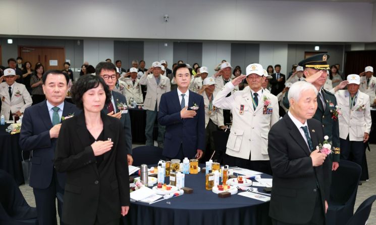 김태흠 충남지사 "6·25 참전용사에 최고 예우 실천할 것"