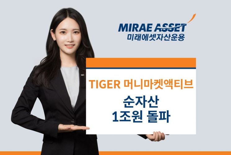 TIGER 머니마켓액티브 ETF, 순자산 1조 돌파