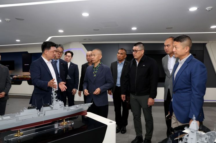 한화오션-태국 해군 대표단, 호위함 사업 적극 협력 다짐