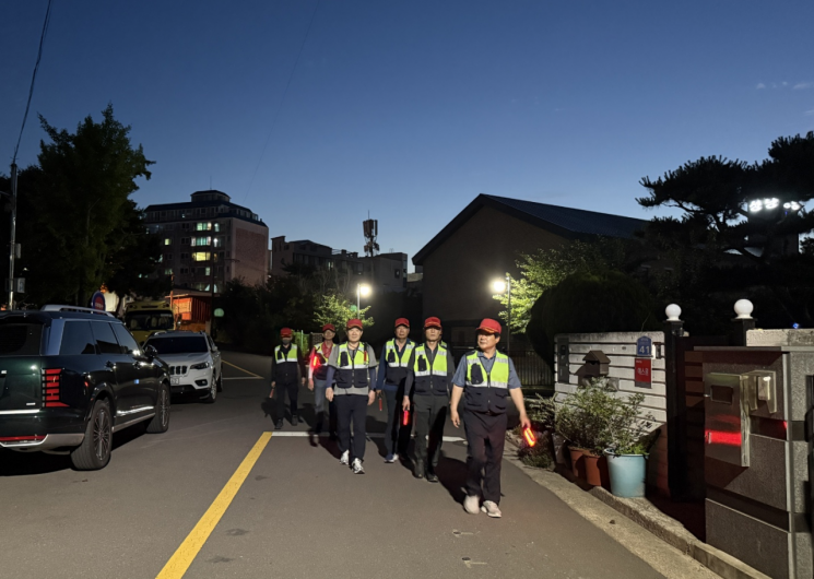 여성안심순찰대. 울산시 제공