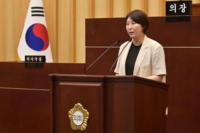 광주 서구의회 김형미 의원. 광주 서구의회 제공