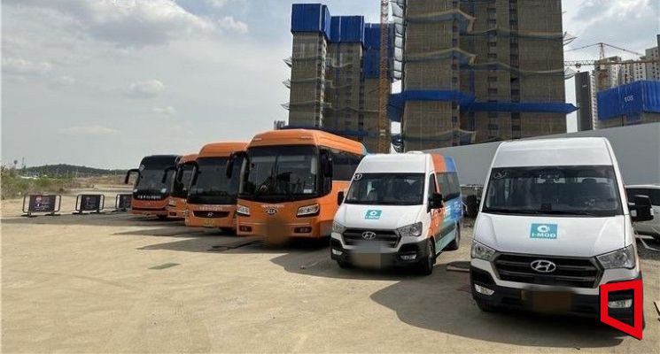 수요응답형 버스. 인천시