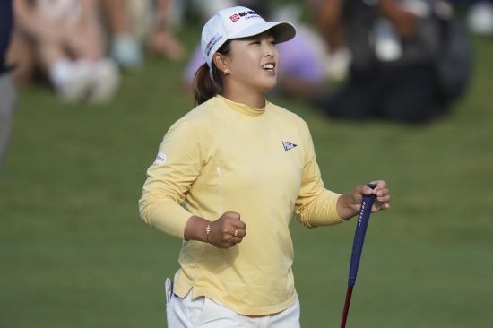 사이고 마오는 올해 메이저 대회 셰브론 챔피언십을 제패한 일본을 대표하는 선수다. AP연합뉴스