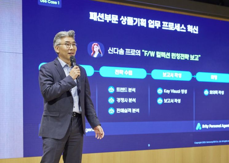 삼성SDS, 'AI 에이전트' 시대 연다…"공공·금융시장 확대"(종합)