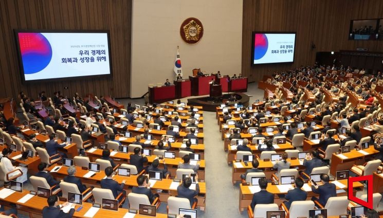 [포토] 이재명 대통령 국회 시정연설
