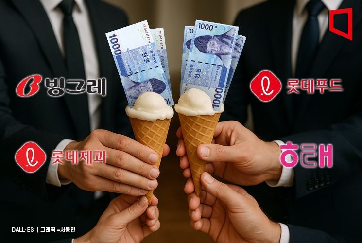 '아이스크림 가격 담합' 빅4 업체 임원들, 2심도 유죄…빙그레 벌금 2억