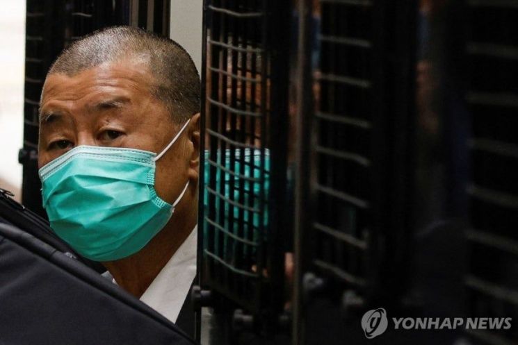 지미 라이. 로이터 연합뉴스