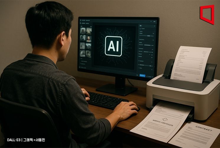 "커피값 6300원으로 고쳐줘" 영수증조작에 가짜진료기록부도 능숙…AI세상의 그늘