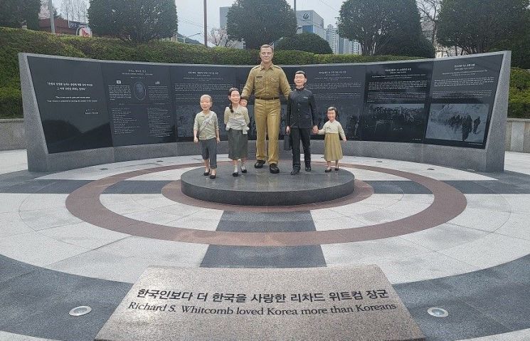 부산지방보훈청, 7월 ‘이달의 현충시설’로 위트컴 장군 조형물 선정