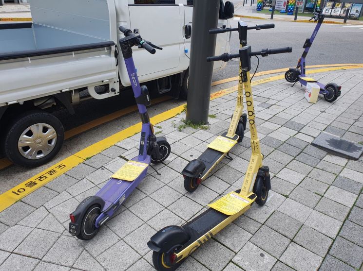 하남시, 무단 방치 전동킥보드 7월부터 강제 견인 시작
